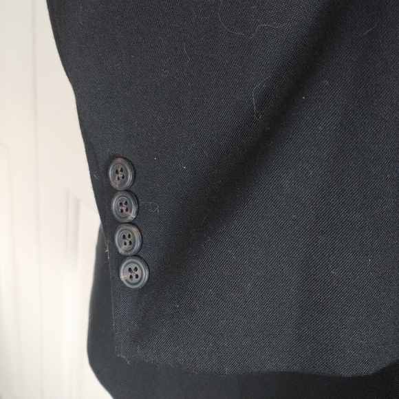 Chaps Black Classic Style Blazer 44L - Picture 9 of 12